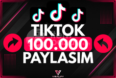 ⭐️TIKTOK 100.000 PAYLAŞIM - HIZLI⭐️