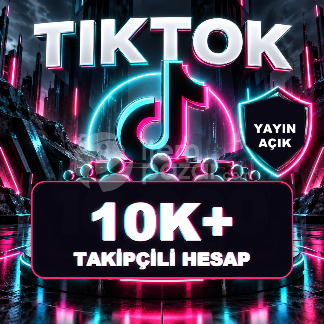 ⚡ TikTok 10K+ Takipçili Hesap ⚡