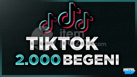 ⭐Tiktok 2000 Beğeni