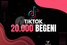 ⭐️TIKTOK 20.000 BEĞENİ - HIZLI⭐️