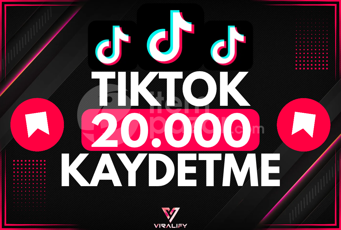 ⭐️TIKTOK 20.000 KAYDETME - HIZLI⭐️