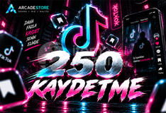 ✨Tiktok | 250 Kaydetme + Garantili✨