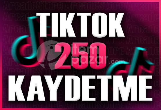 ✨Tiktok | 250 Kaydetme + Garantili✨