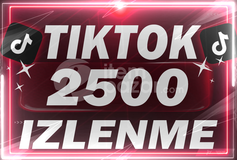 TikTok 2500 İzlenme Satın Al | Keşfet Etkili