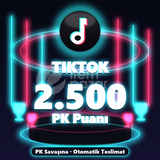 ⚡ TikTok 2.500 PK Puanı ⚡