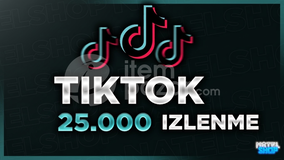 ⭐Tiktok 25000 İzlenme