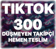 TikTok 300 Organik Takipçi - Keşfet Etkili