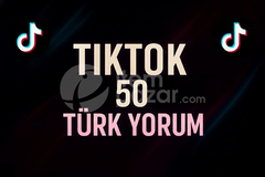 Tiktok 50 Adet Türk Yorum | Garantili 