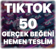 TikTok 50 Gerçek Beğeni - Keşfet Etkili
