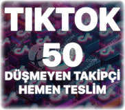 TikTok 50 Organik Takipçi - Keşfet Etkili