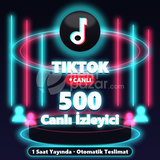 ⚡ TikTok 500 Canlı İzleyici 1 Saat ⚡