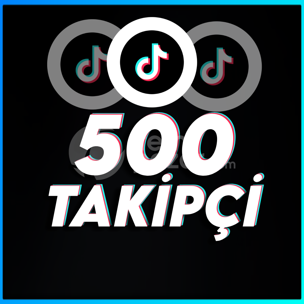 TikTok 500 Gerçek Takipçi - Anında Teslim