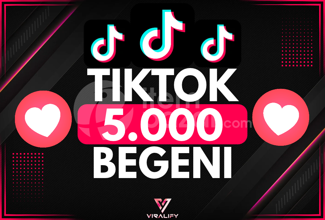 ⭐️TIKTOK 5.000 BEĞENİ - HIZLI⭐️