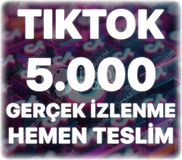 TikTok 5.000 Gerçek İzlenme - Keşfet Etkili