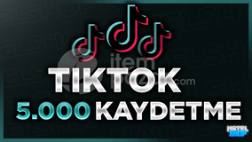 ⭐Tiktok 5000 Kaydetme