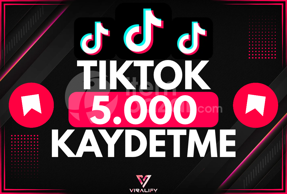 ⭐️TIKTOK 5.000 KAYDETME - HIZLI⭐️