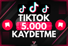 ⭐️TIKTOK 5.000 KAYDETME - HIZLI⭐️