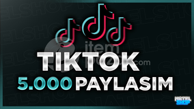 ⭐Tiktok 5000 Paylaşım