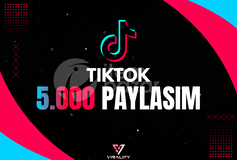⭐️TIKTOK 5.000 PAYLAŞIM - HIZLI⭐️