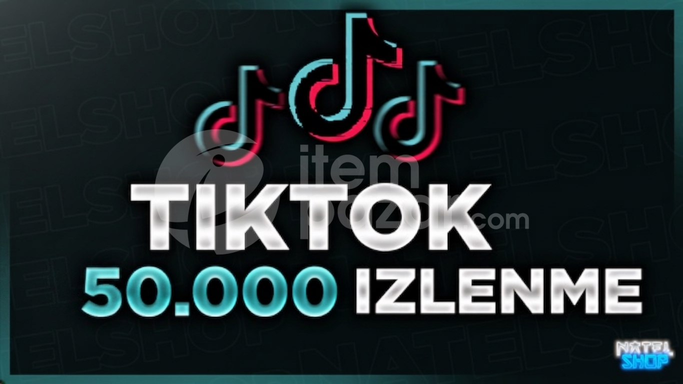 ⭐Tiktok 50000 İzlenme