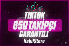 ⭐TİKTOK 650 TAKİPÇİ⭐ HIZII⭐ YÜKLEME⭐