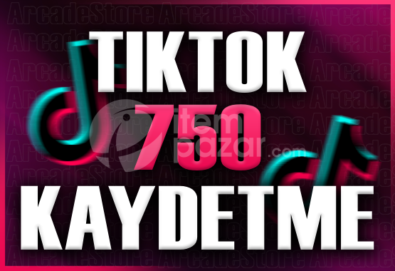 ✨Tiktok | 750 Kaydetme + Garantili✨