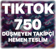 TikTok 750 Organik Takipçi - Keşfet Etkili
