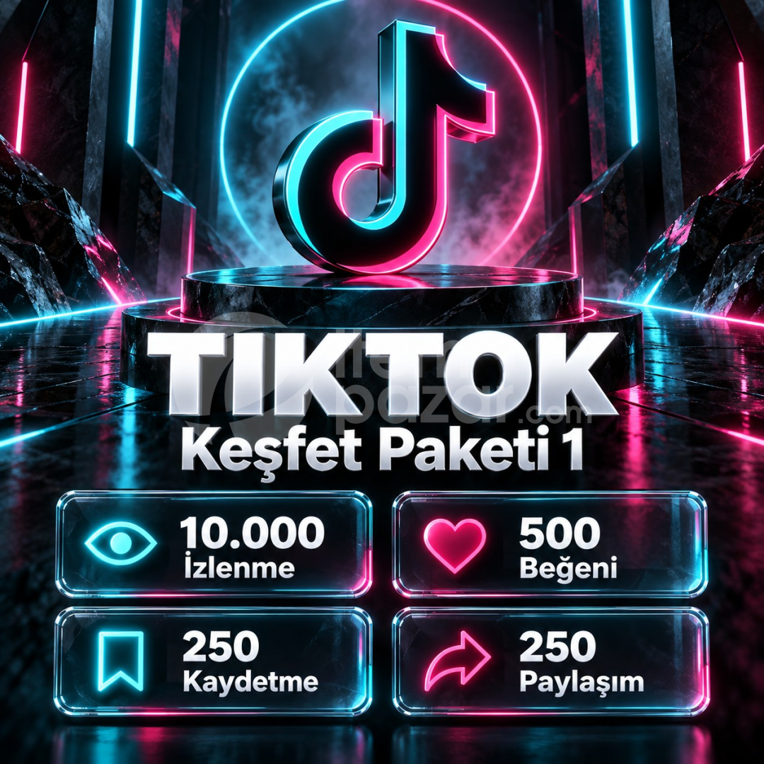 ⚡ TikTok Keşfet Paketi 1 | 4X Garantili ⚡
