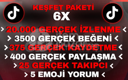 tiktok keşfet paketi 