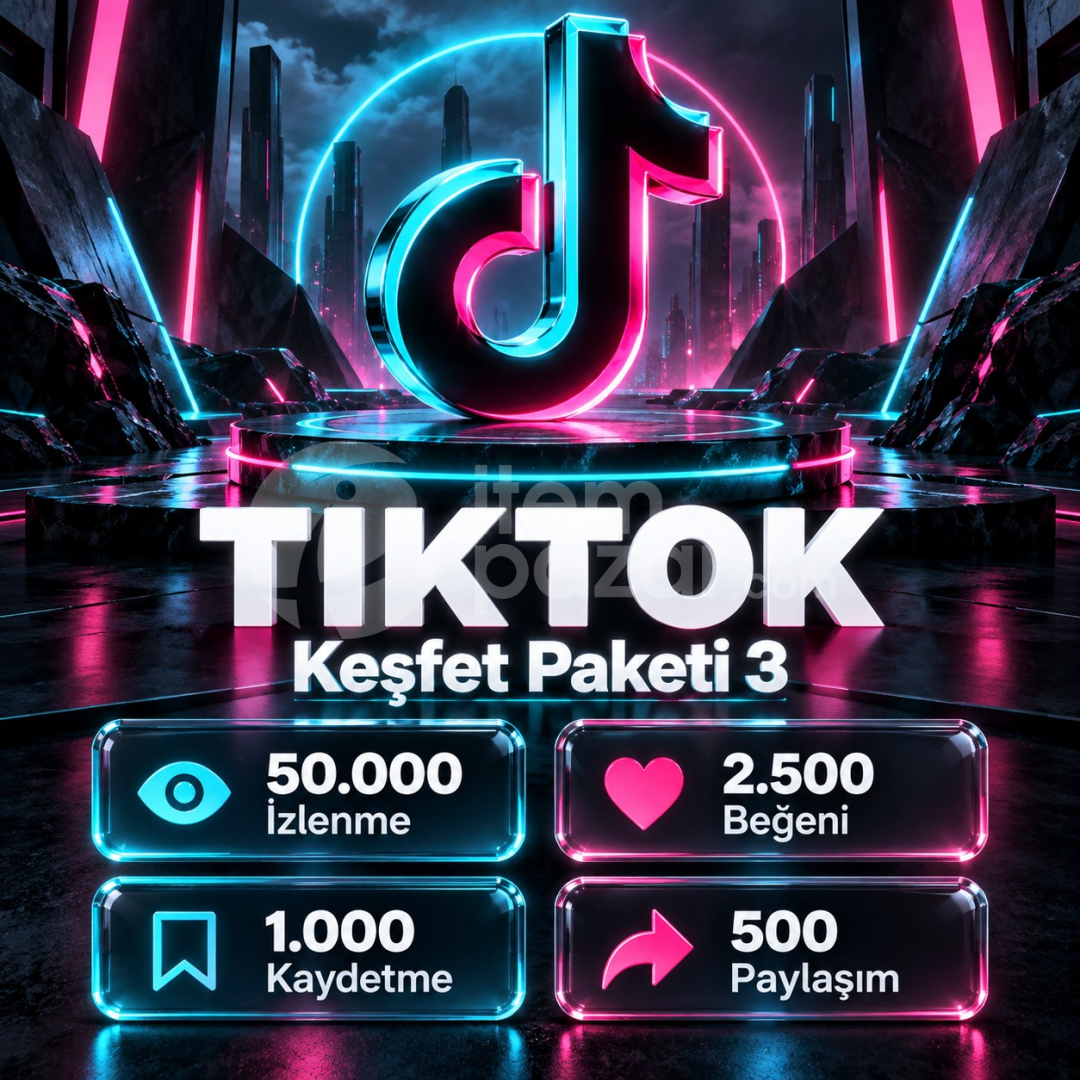 ⭐ TikTok Keşfet Paketi 3 | 4X Garantili ⭐