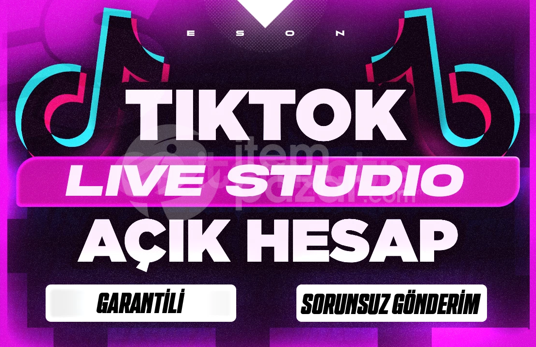 Tiktok Live Studio Açık Hesap