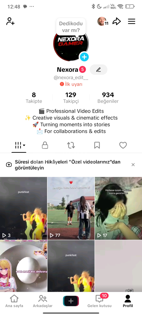 TİKTOK PROFİL SINIRSIZ BEĞENİ METODU 