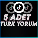 TikTok Türk Gerçek Hesaplardan 5 Yorum