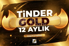 ⭐ Tinder GOLD⚡12 Aylık