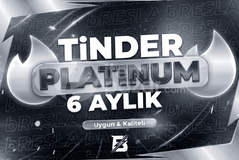 ⭐ Tinder PLATINUM ⚡6 Aylık