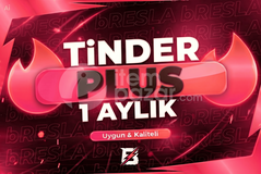⭐ Tinder PLUS⚡1 Aylık