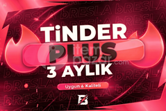 ⭐ Tinder PLUS⚡3 Aylık