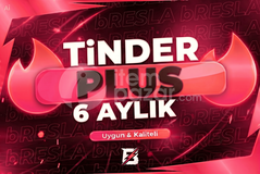 ⭐ Tinder PLUS⚡6 Aylık