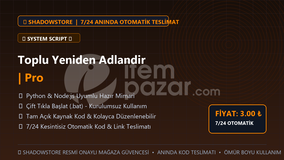 Toplu Yeniden Adlandir | Pro | #079