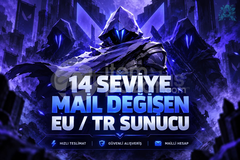 [TR] 14 LEVEL MAİL DEĞİŞEN HESAP!