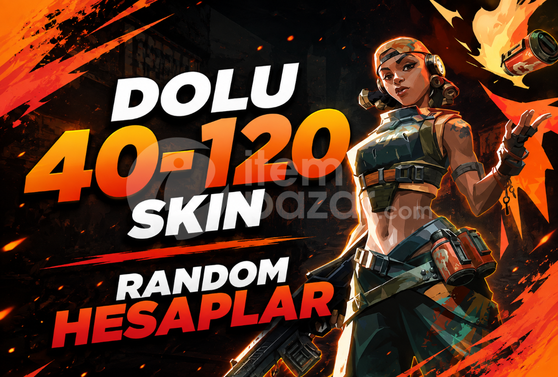 ⭐TR | 40-120 SKİN GARANTİLİ HESAPLAR⭐