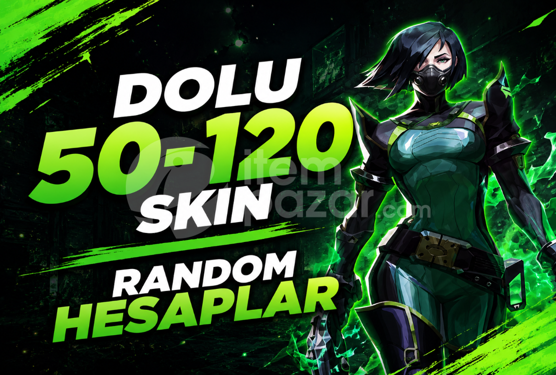 ⭐TR | 50-120 SKİN GARANTİLİ HESAPLAR⭐