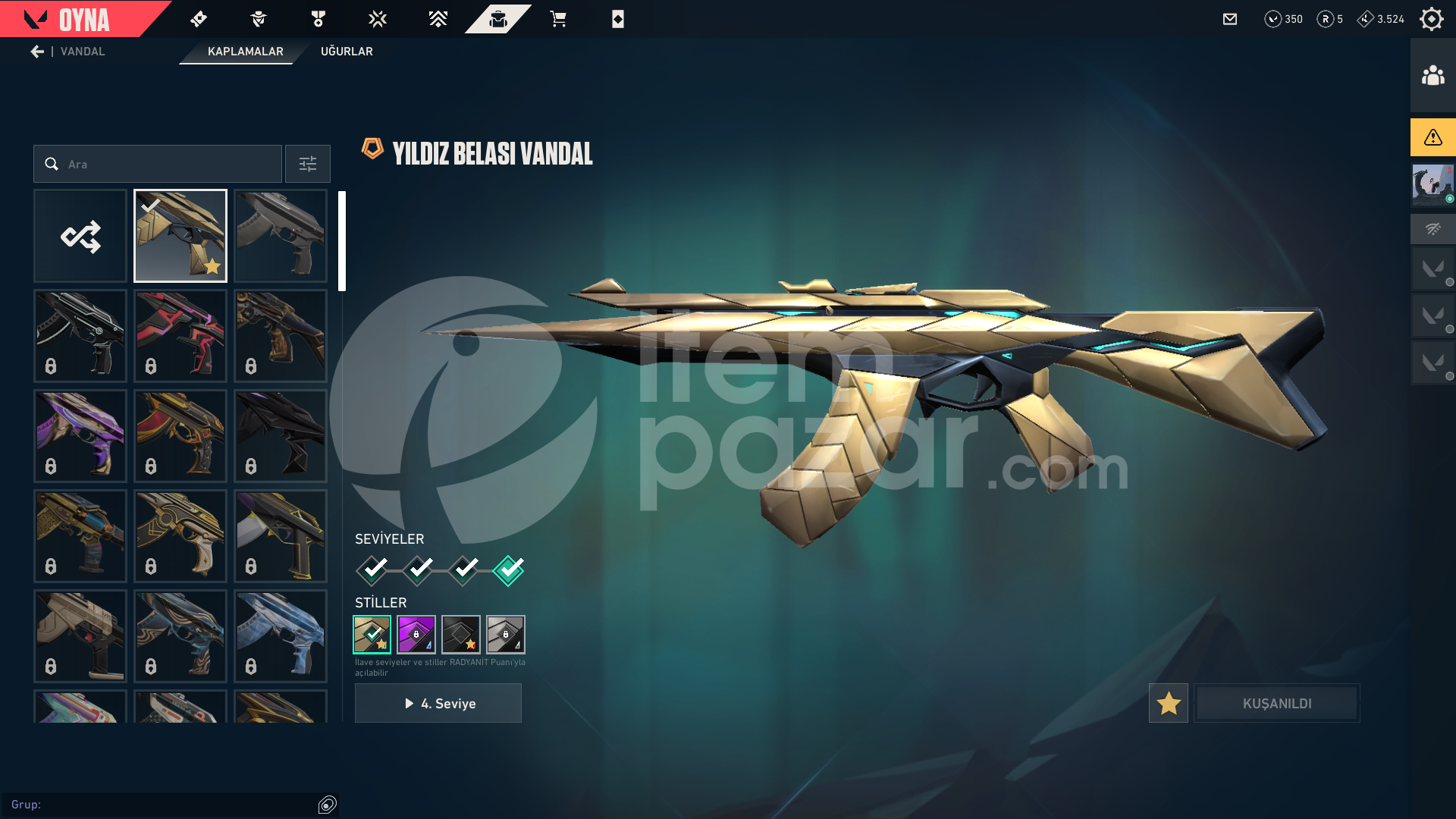 ⭐TR KAYIT/VANDAL BIÇAK CLASSIC - ExoShop⭐