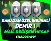 TR -MAİL DEĞİŞEN - DEMİR 1 - DÜŞÜK MMR!!!