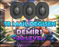 TR -MAİL DEĞİŞEN - DEMİR 1 - DÜŞÜK MMR!