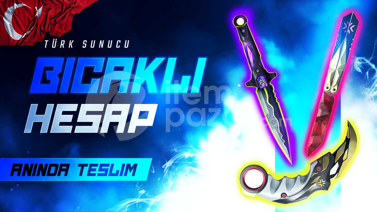 TR SERVER BIÇAK GARANTİLİ VIP ENVANTER HESAPLAR