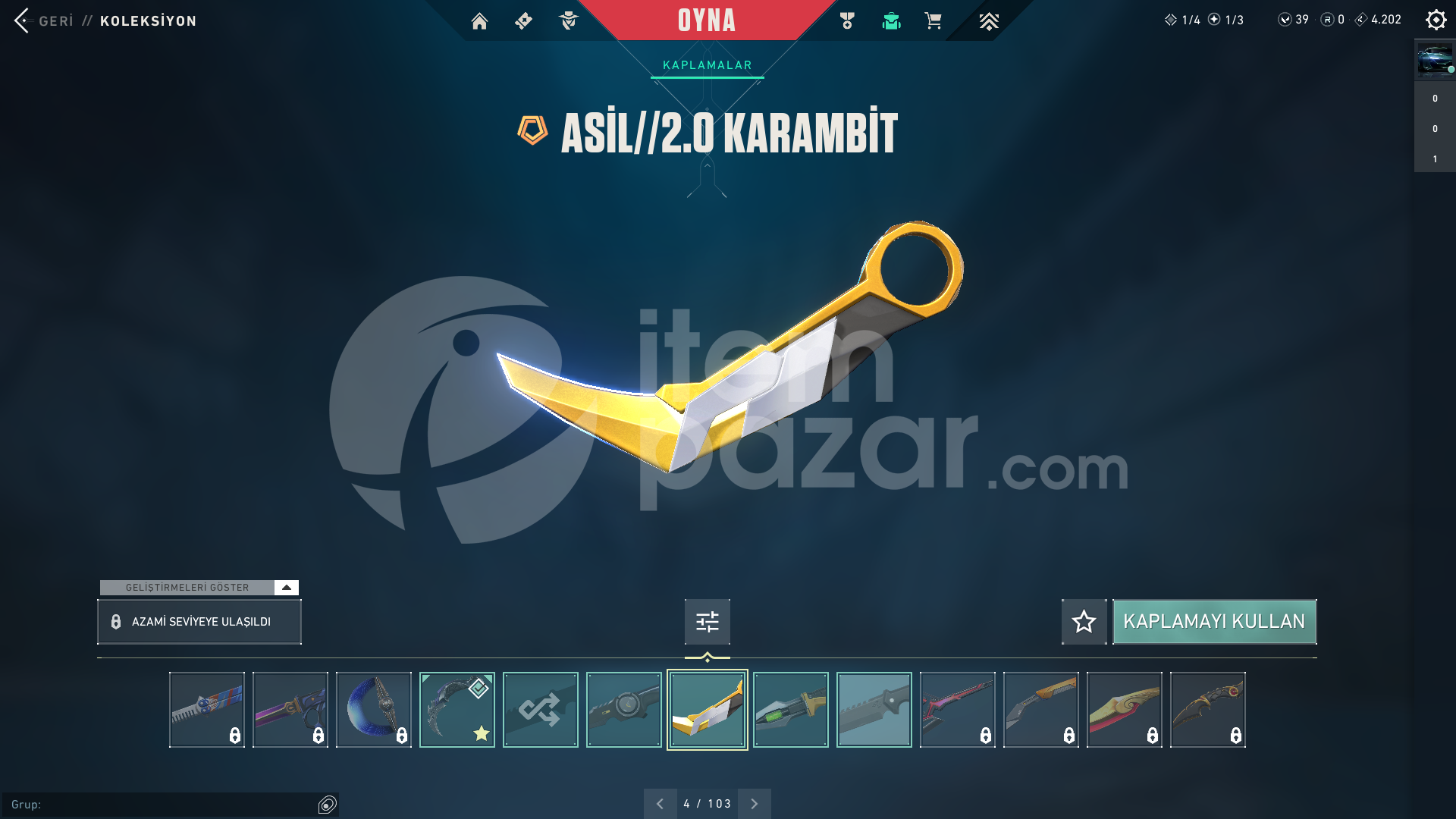 TR SERVER| YAĞMACI+ASİL KARAMBİT+DAHA FAZLASI