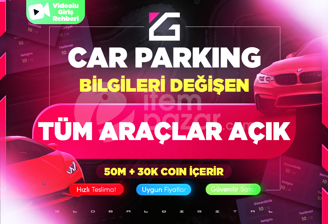 Tüm Arabalar Açık CPM Hesap - Oto Teslimat