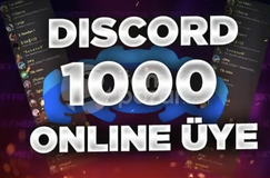 TÜRK DISCORD 1000 ONLINE ÜYE