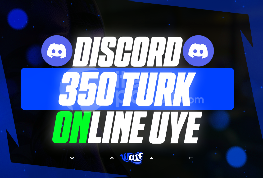 ⭐[TÜRK] Discord 350 Online Üye